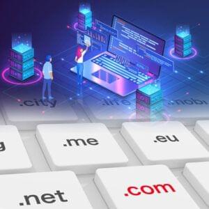 Domain Name registration & hosting services